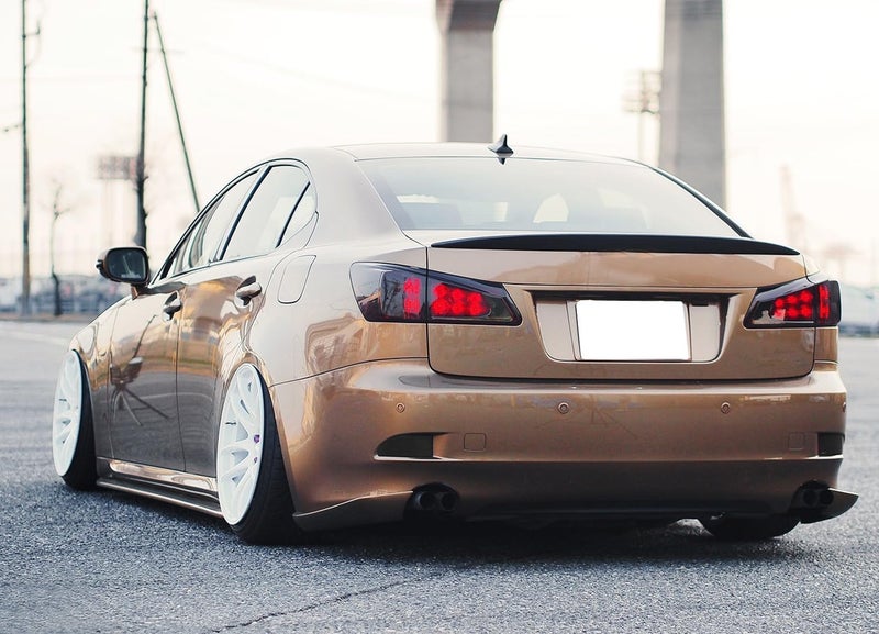 iJDMTOY Smoked Lens Rear Bumper Reflector Lenses Compatible With 2006-2013 Lexus IS IS250 IS350, OE-Spec LH RH Assembly - Image 5